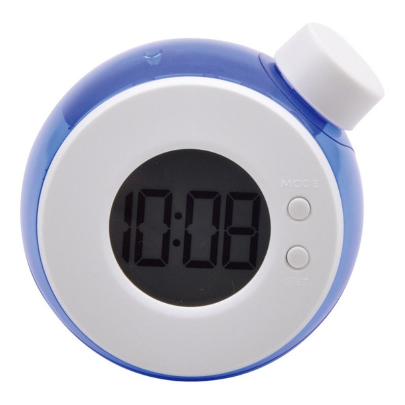 Round Water Powered Clock with Multiple Colours Option ABC Ideal