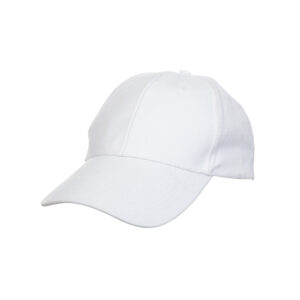 white custom made cotton cap in Malaysia