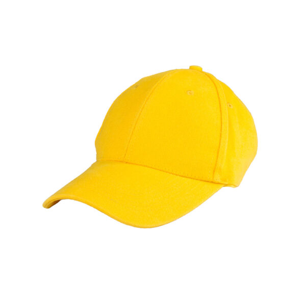 yellow custom made cotton cap in Malaysia