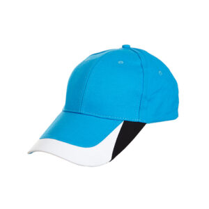 sea blue custom made trip color baseball cap in Malaysia