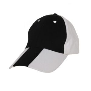 black and white custom made racing cap in Malaysia