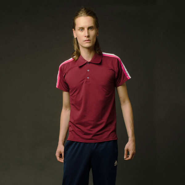 Red Custom Made Racer T Shirt in Malaysia