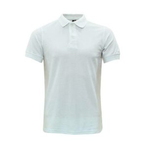 White Custom Made Lacoste Honeycomb T Shirt in Malaysia