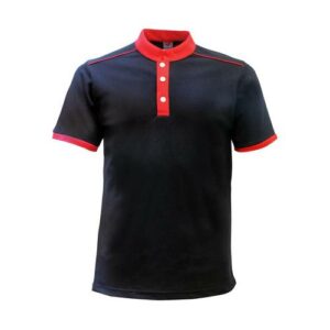 Black and Red Custom Made Lacoste T Shirt in Malaysia