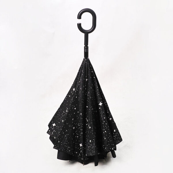 close display Inverted Dark Gallery Custom Made Umbrella in Malaysia