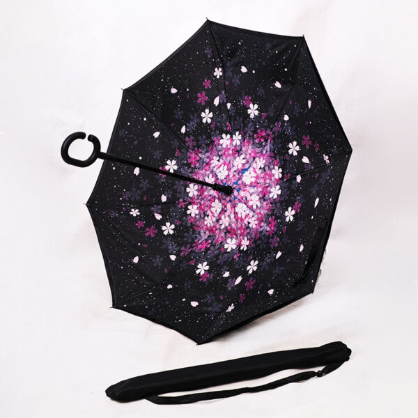 Inverted Pink Gallery Custom Made Umbrella in Malaysia